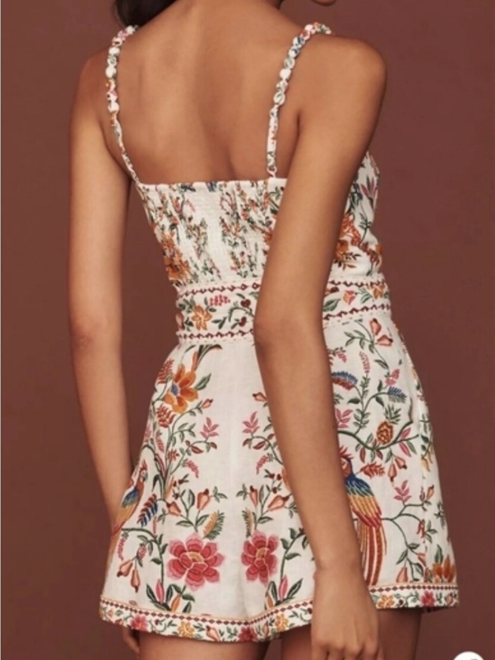 FARM Rio Off-White Delicate Forest Romper - NEVER BEEN WORN - Picture 7 of 7
